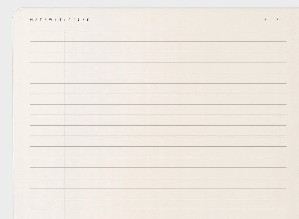 Moxon B5 Form Lined Wire-Bound Notebook