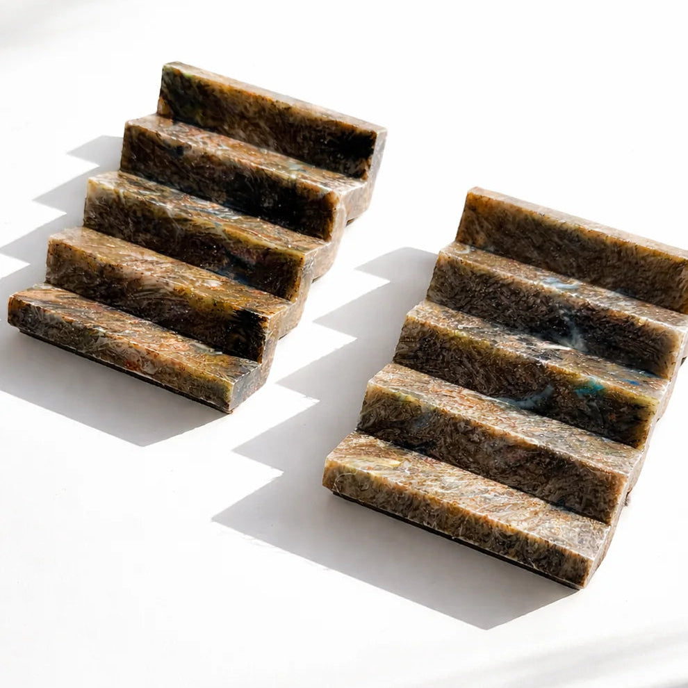 Müll Club Recycled Bank Note Zip-Zag Soap Dish - Made of Money (Ltd Ed)