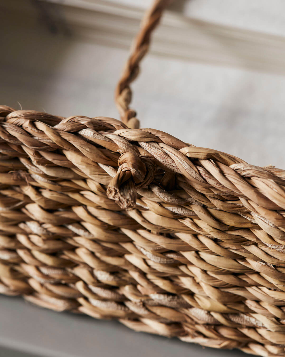 Naba Basket - Rectangle | Seagrass | by House Doctor - Lifestory