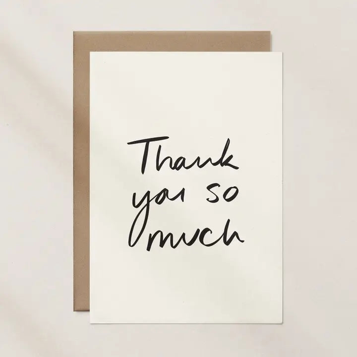 Thank You So Much Card by Nat Creative - Lifestory