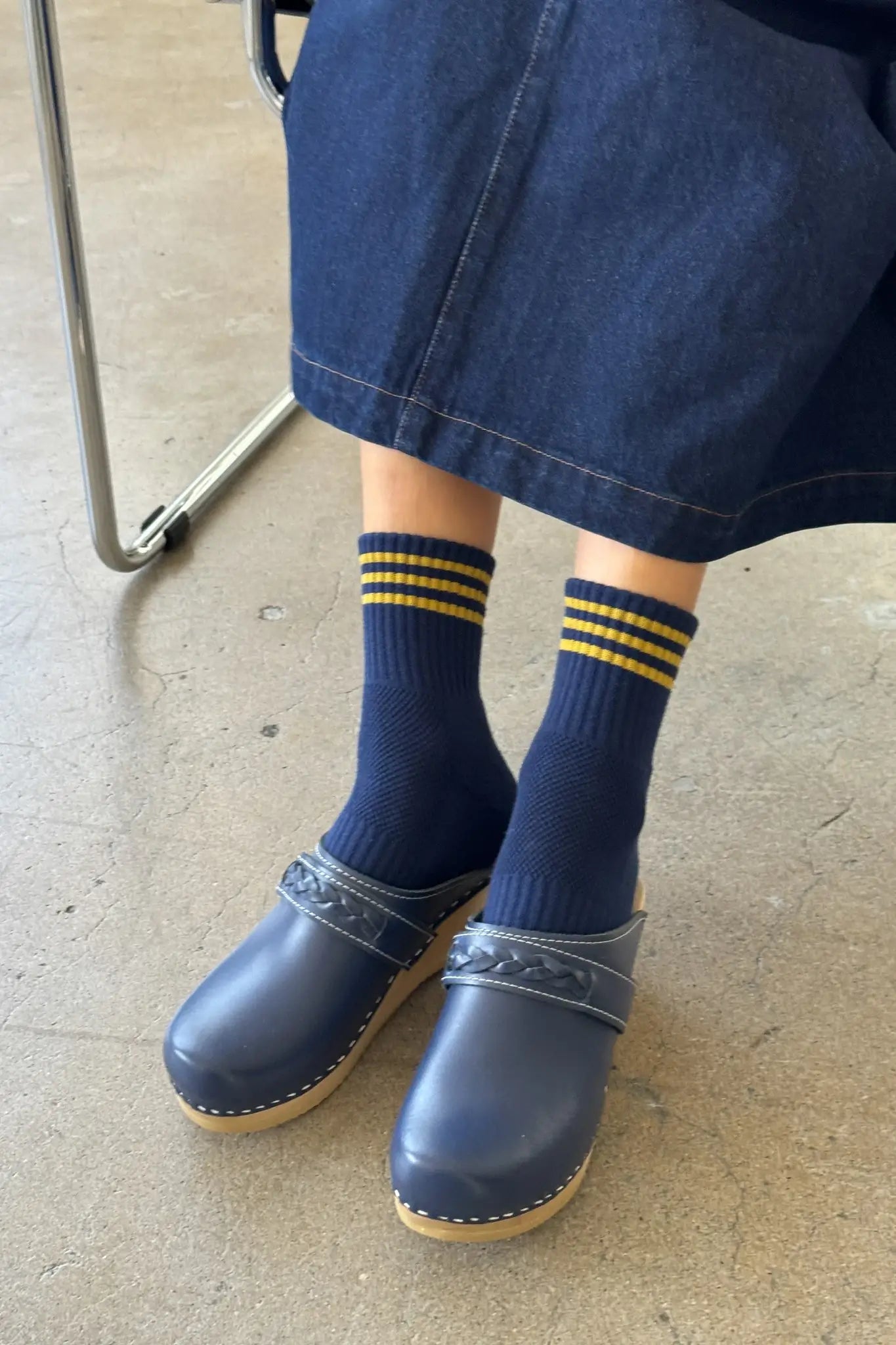 Girlfriend Socks | Navy | by Le Bon Shoppe - Lifestory