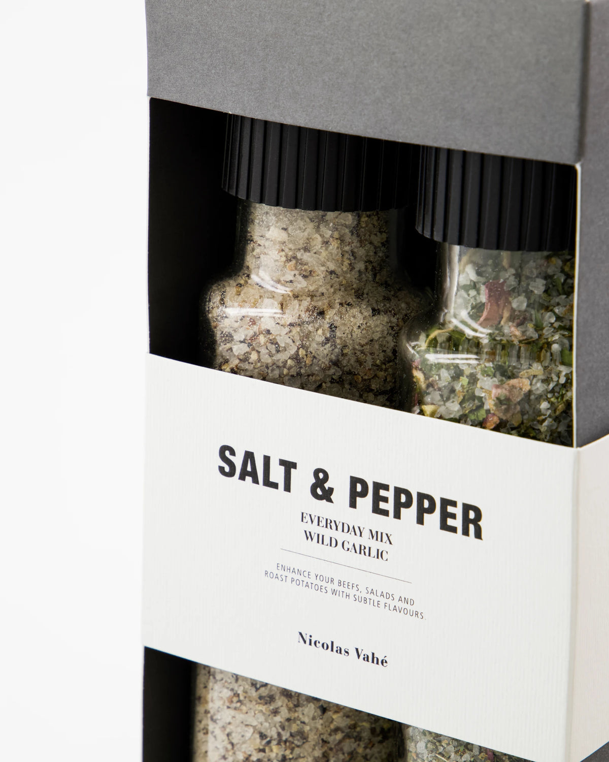 Nicolas Vahé Salt Gift Box, Everyday Mix and Wild Garlic