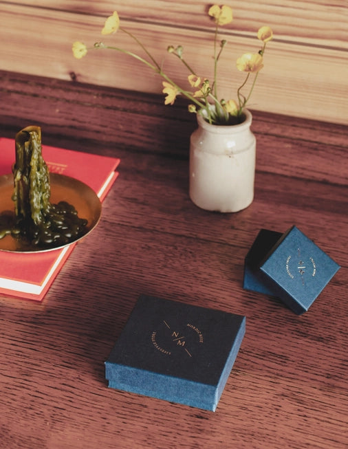Bold Crescent Hoop Earrings - Water Resistant Gold Plating by Nordic Muse - Lifestory
