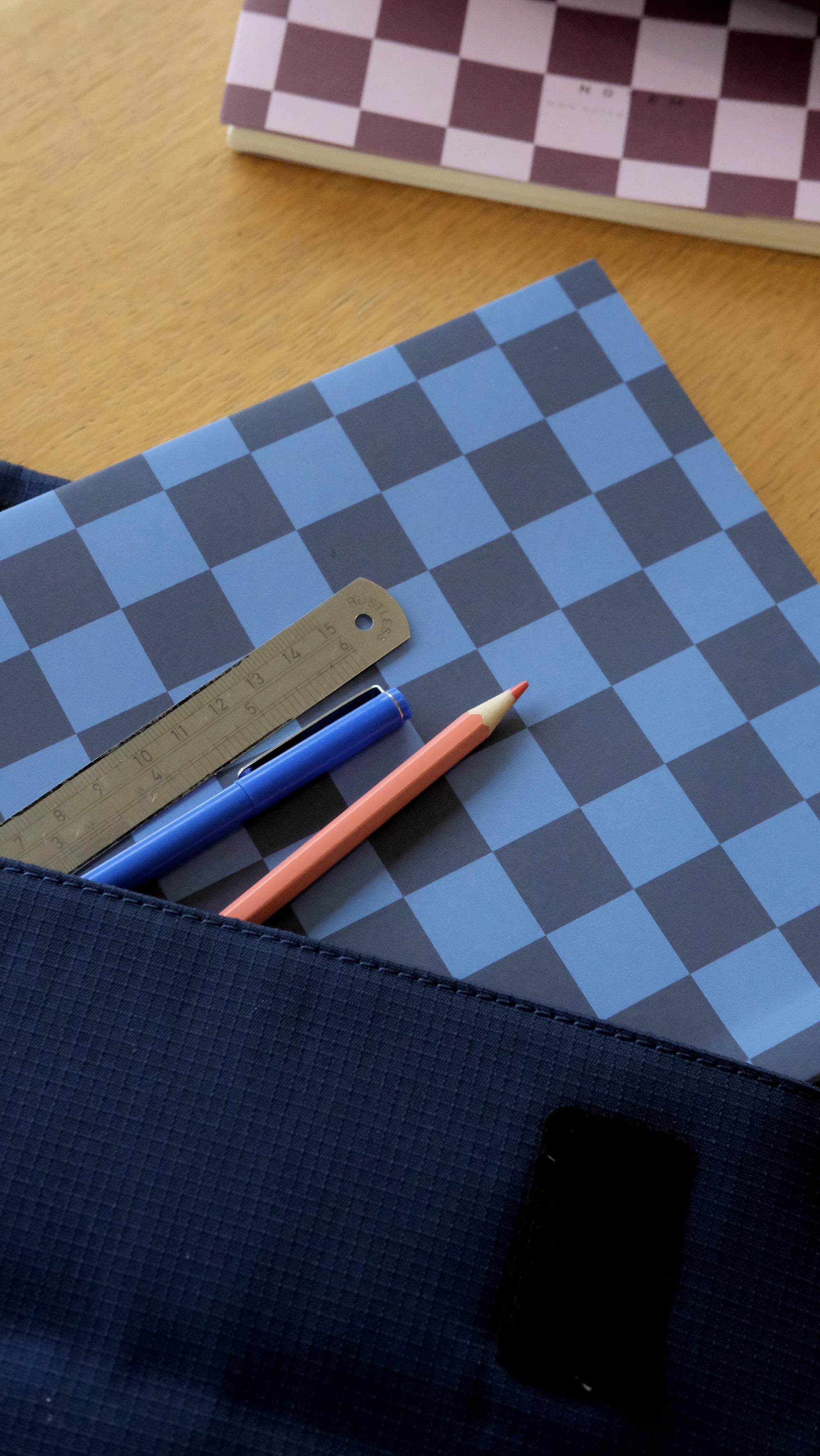 Notem Studio NELA Large Wirebound Notebook - Soft Cover + Blank & Ruled Pages
