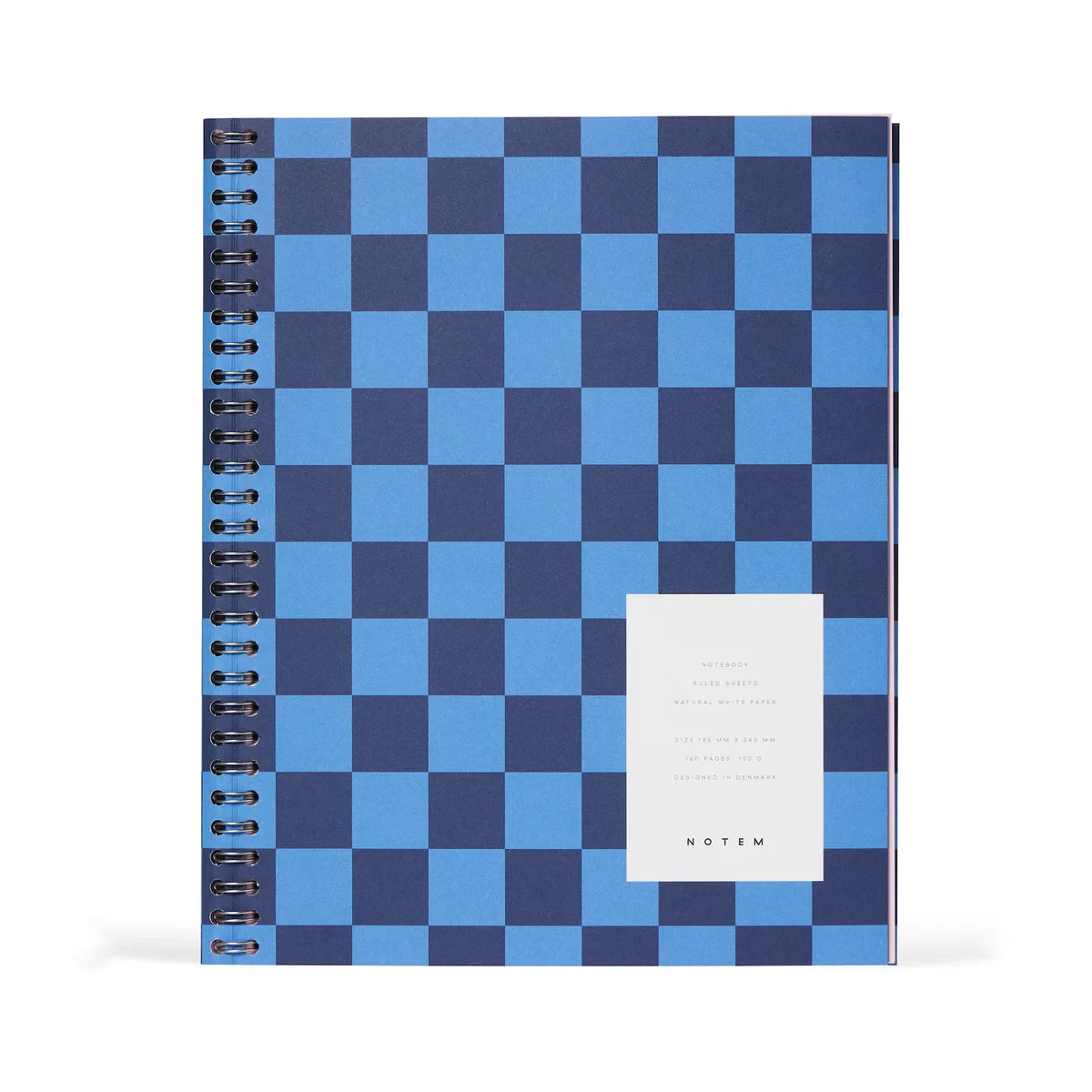 Notem Studio NELA Large Wirebound Notebook - Soft Cover + Blank & Ruled Pages - Lifestory