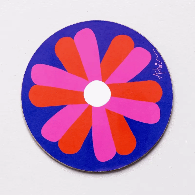 Studio Arhoj Party Coaster Set of 6 - 2 Styles