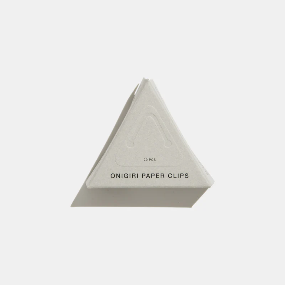 Onigiri Paper Clips - 20 pcs | Fog Grey | by Before Breakfast - Lifestory - Before Breakfast