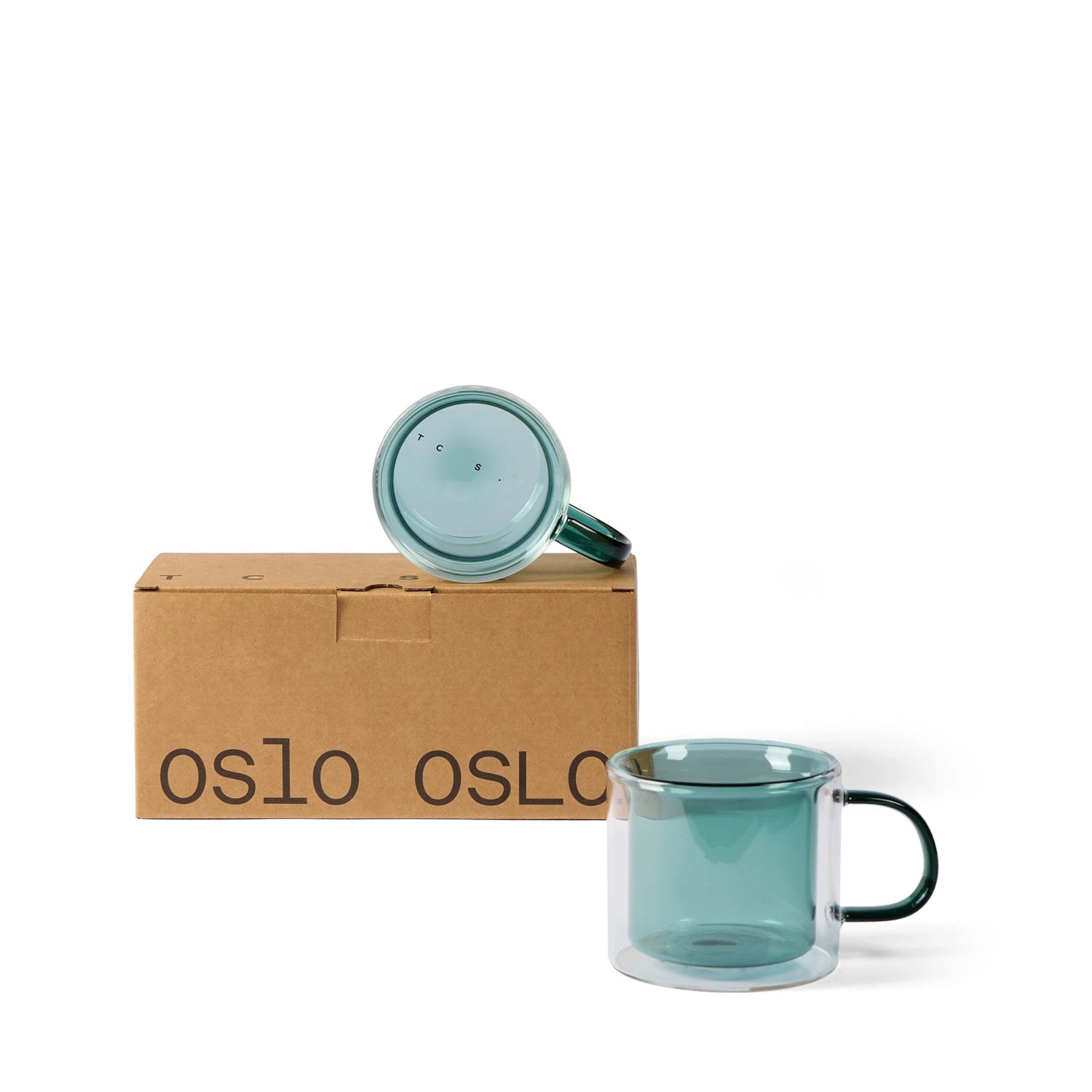 Oslo Mug Set of 2 by The Conran Shop in Green - Lifestory