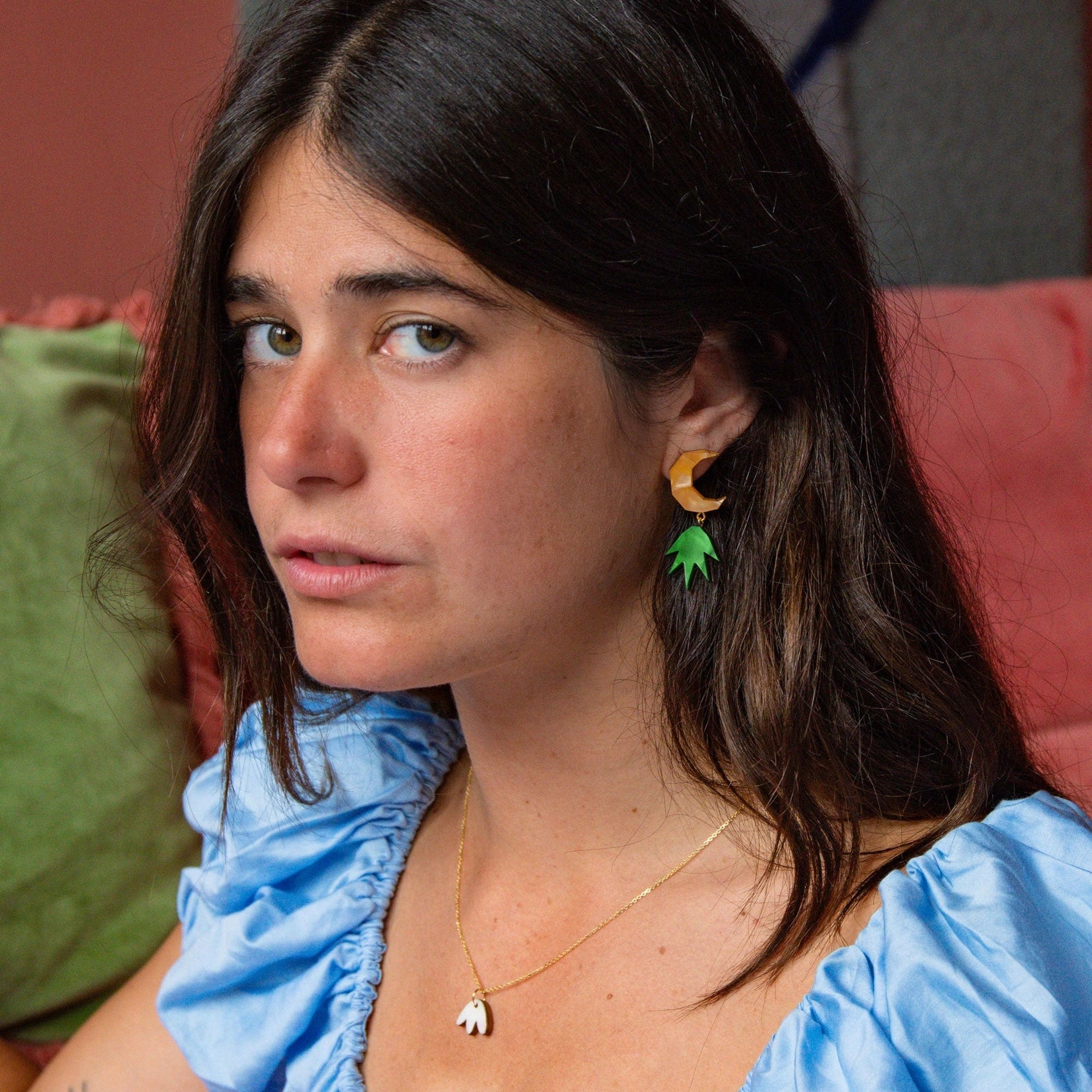 Pepper You Assembled Story Drop Earrings