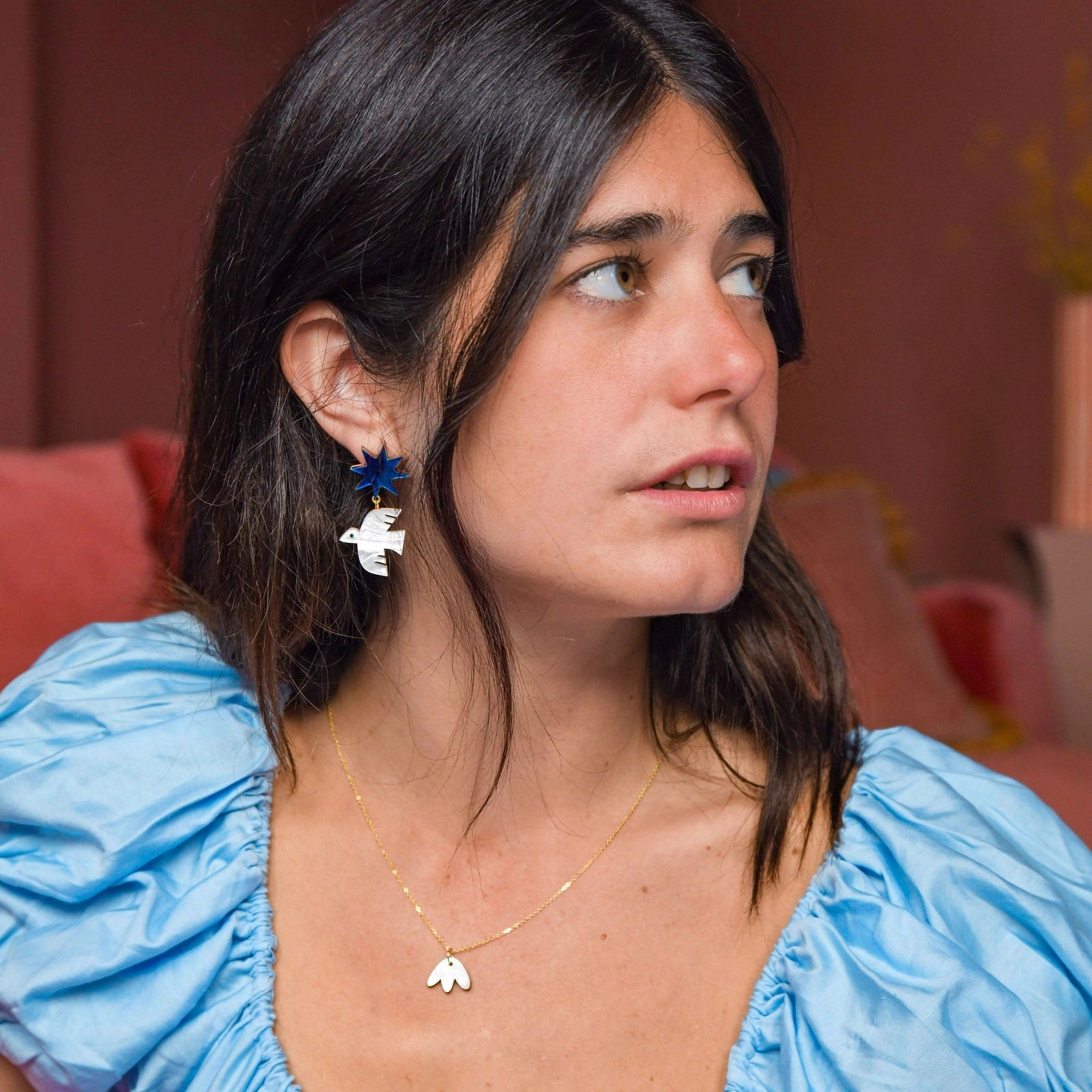 Pepper You Assembled Story Drop Earrings
