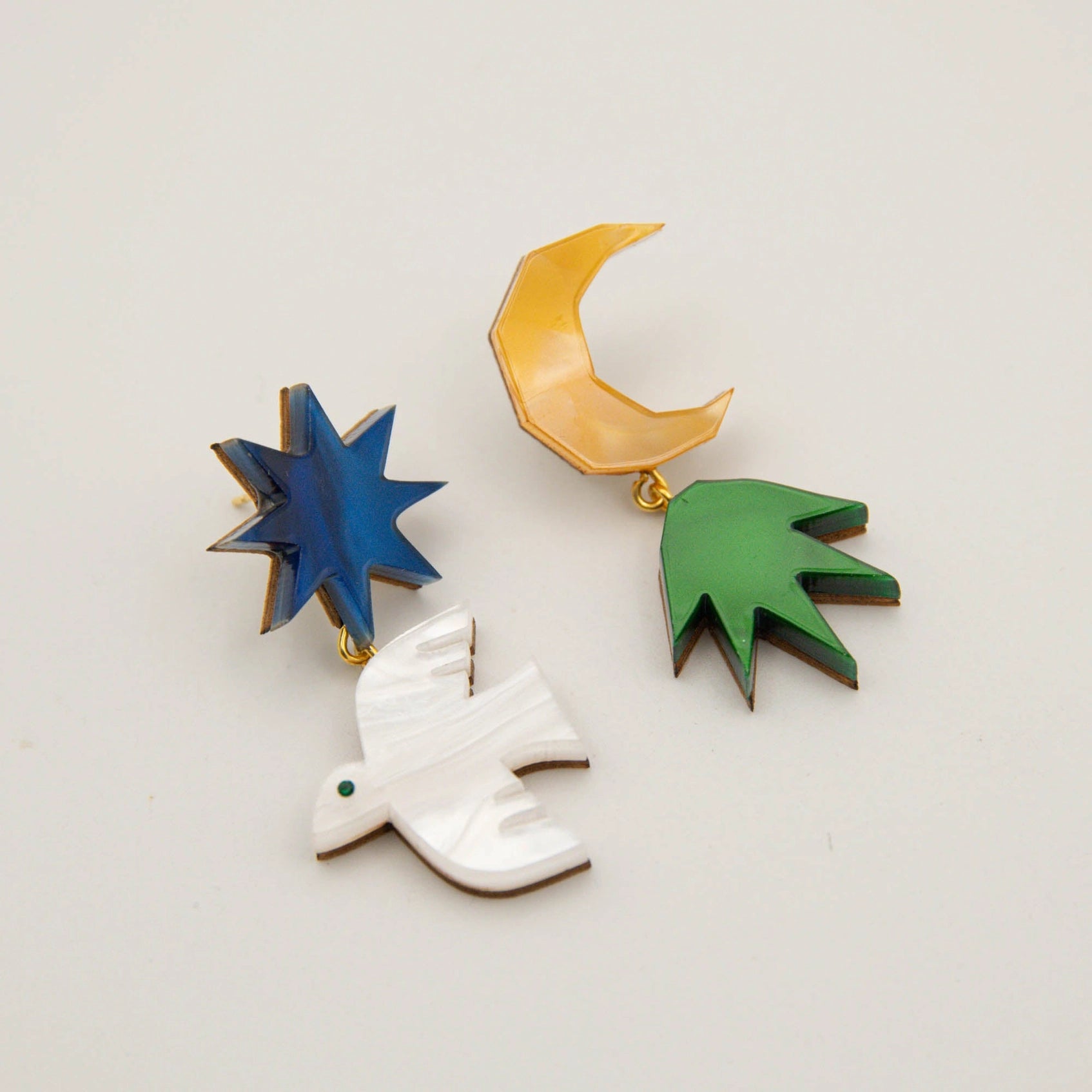 Pepper You Assembled Story Drop Earrings