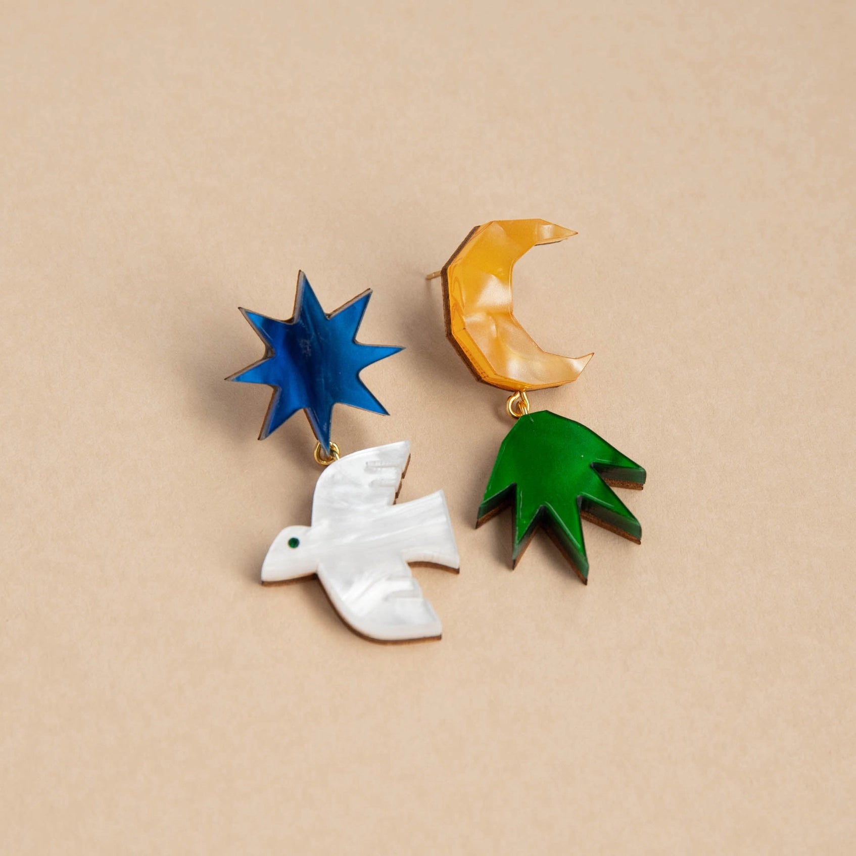 Pepper You Assembled Story Drop Earrings