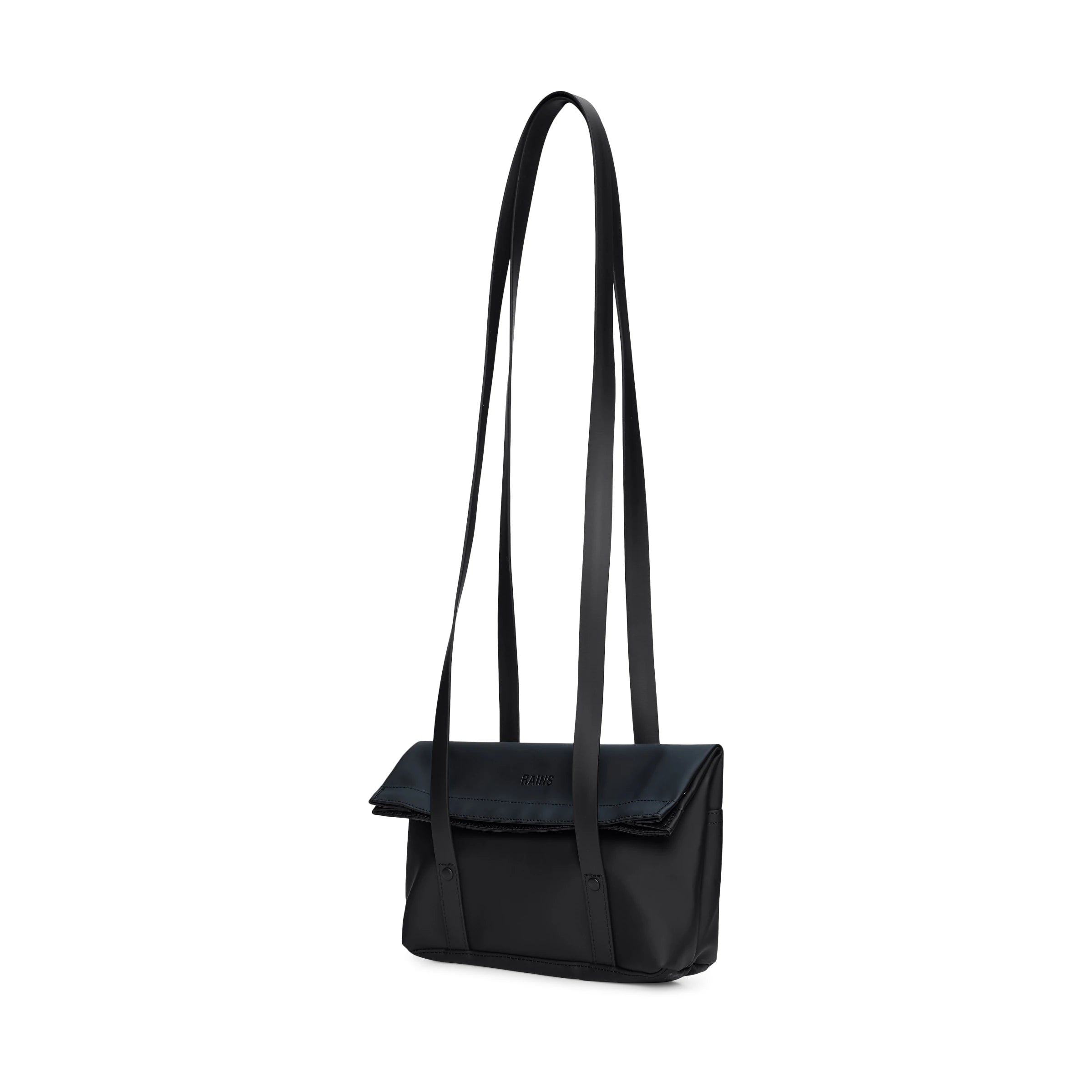 Rains 2 Strap Crossbody Bag in Black | Lifestory