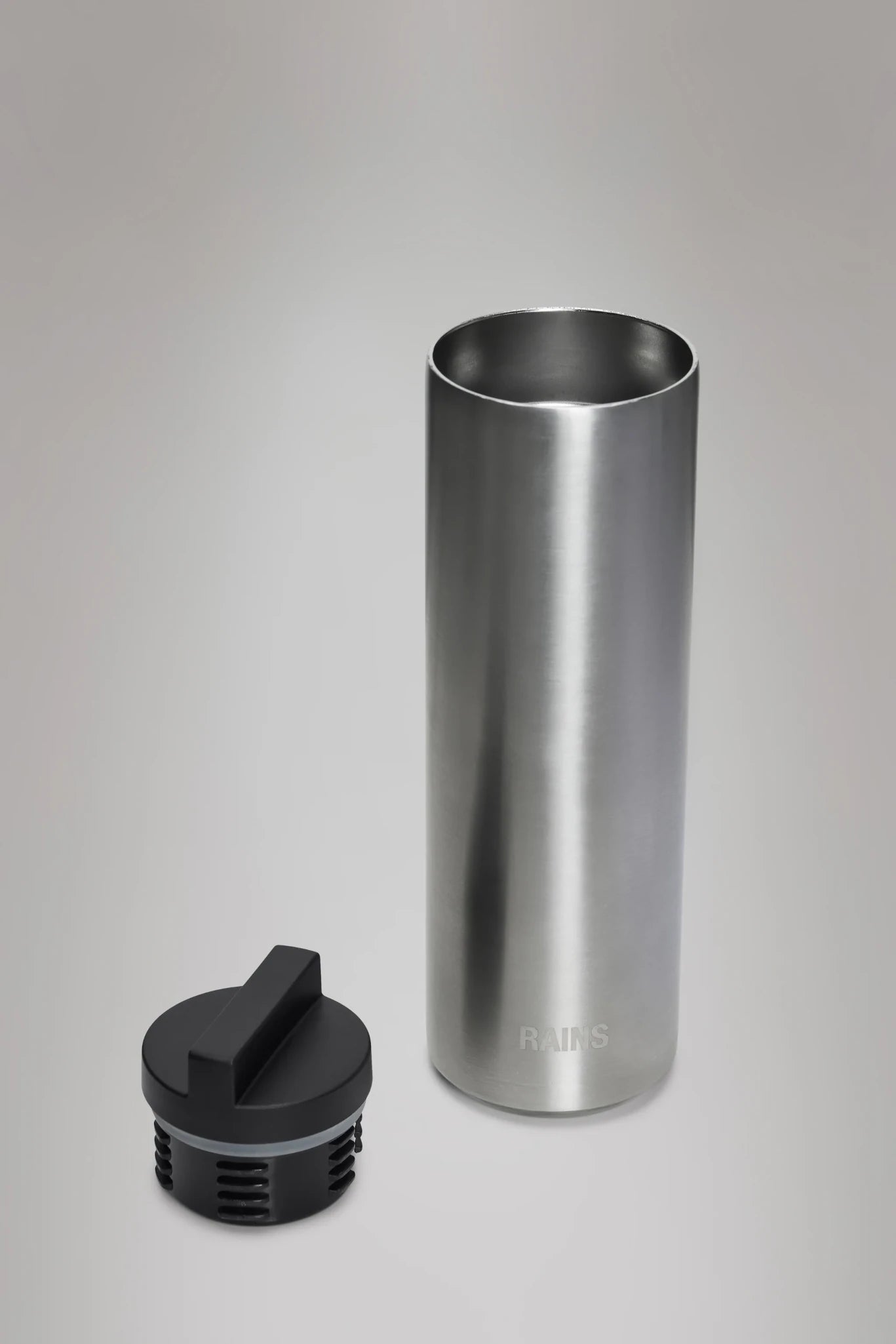 Rains Insulated 500ml Flask in Steel - Lifestory