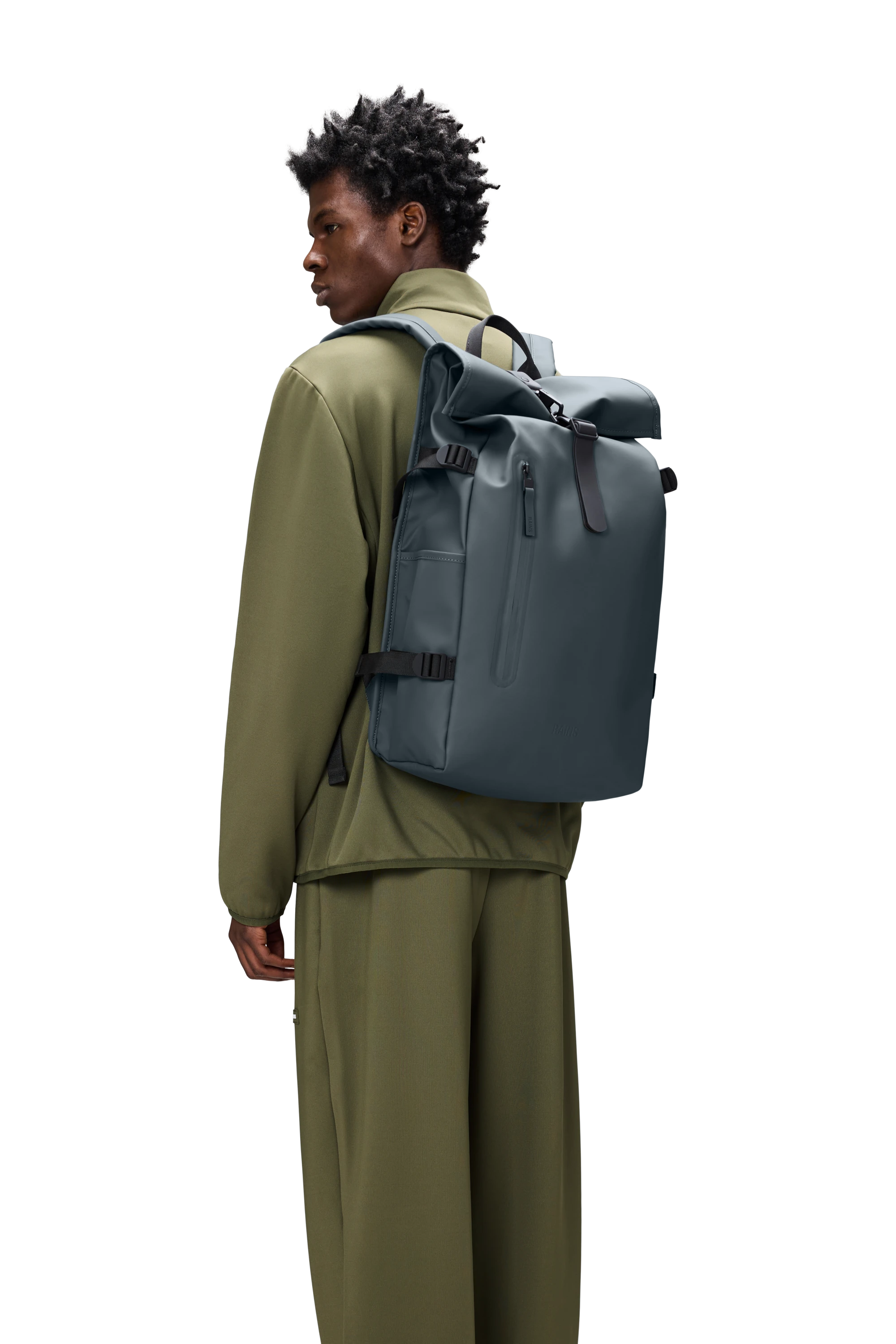 Rains Rolltop Rucksack Large | Waterproof - Lifestory
