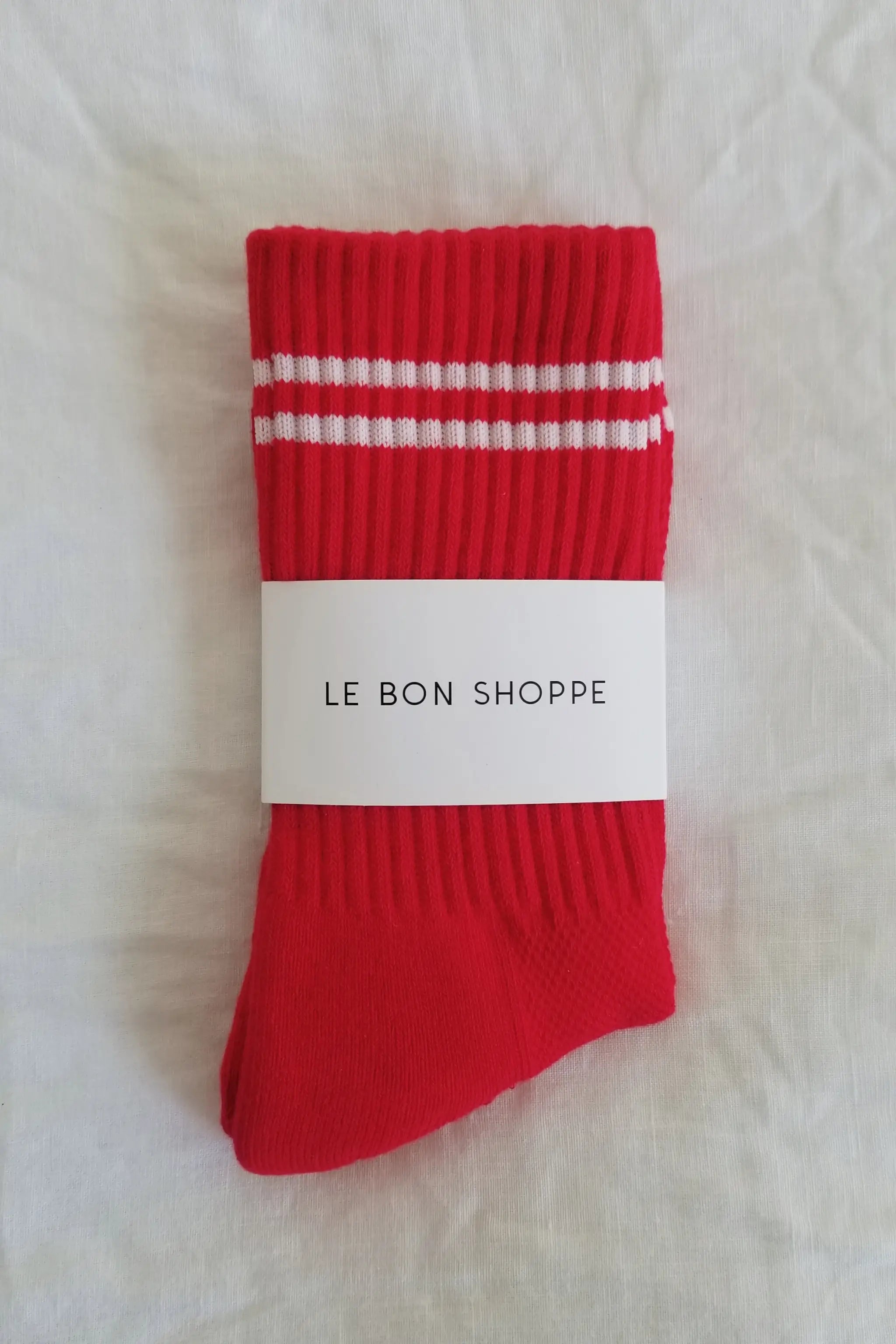 Boyfriend Socks | Red | by Le Bon Shoppe - Lifestory