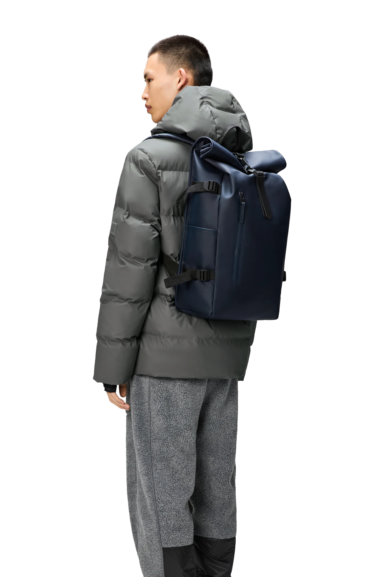 Rains Rolltop Rucksack Large | Waterproof - Lifestory