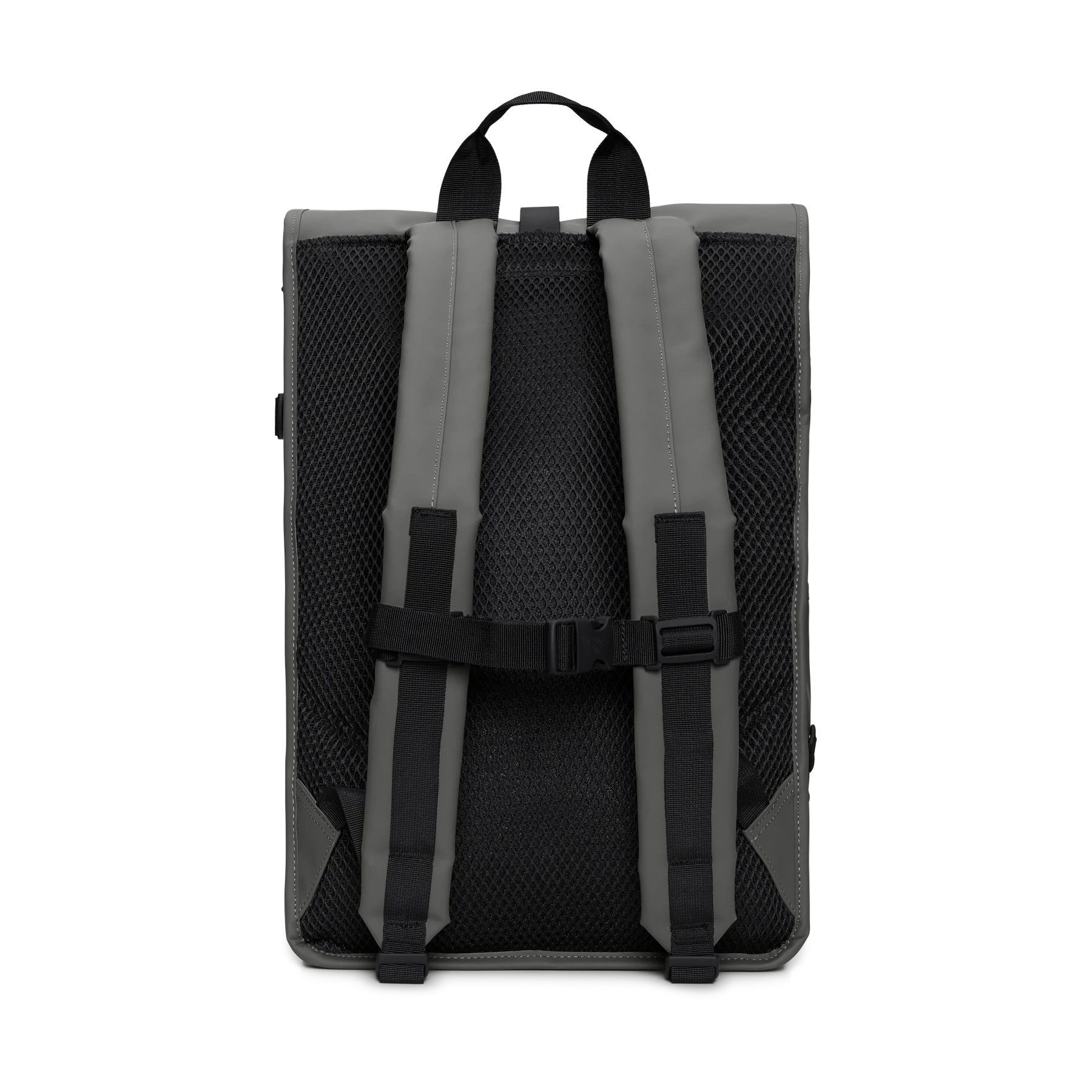 Rains Rolltop Rucksack Large in Grey | Lifestory