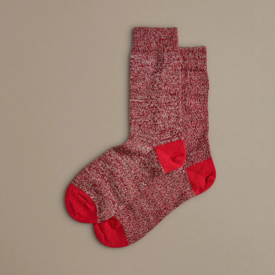 ROVE Knitwear Mens Marl Fine Merino Wool Socks - UK Made - Lifestory