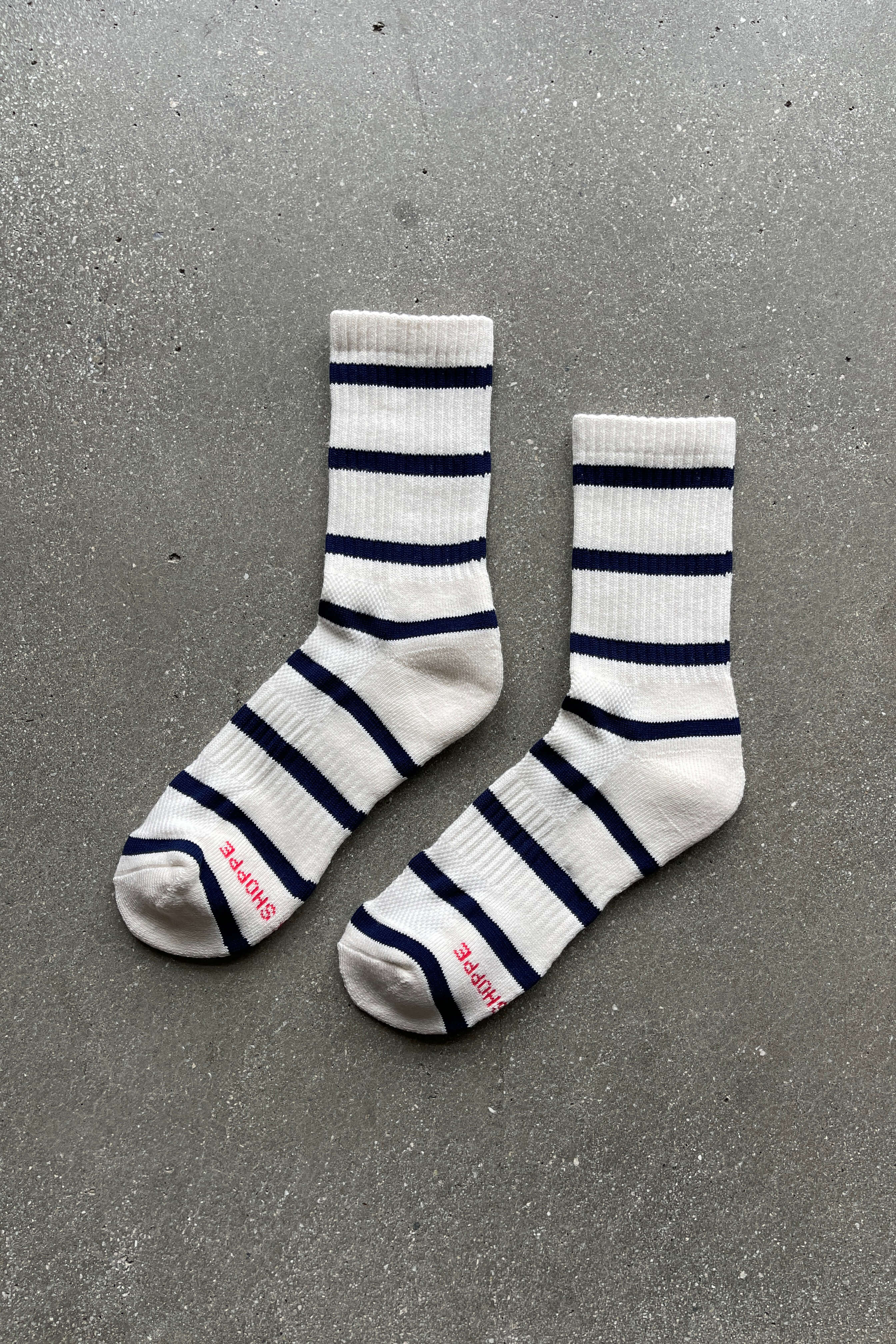 Boyfriend Socks | Sailor Stripe | by Le Bon Shoppe - Lifestory