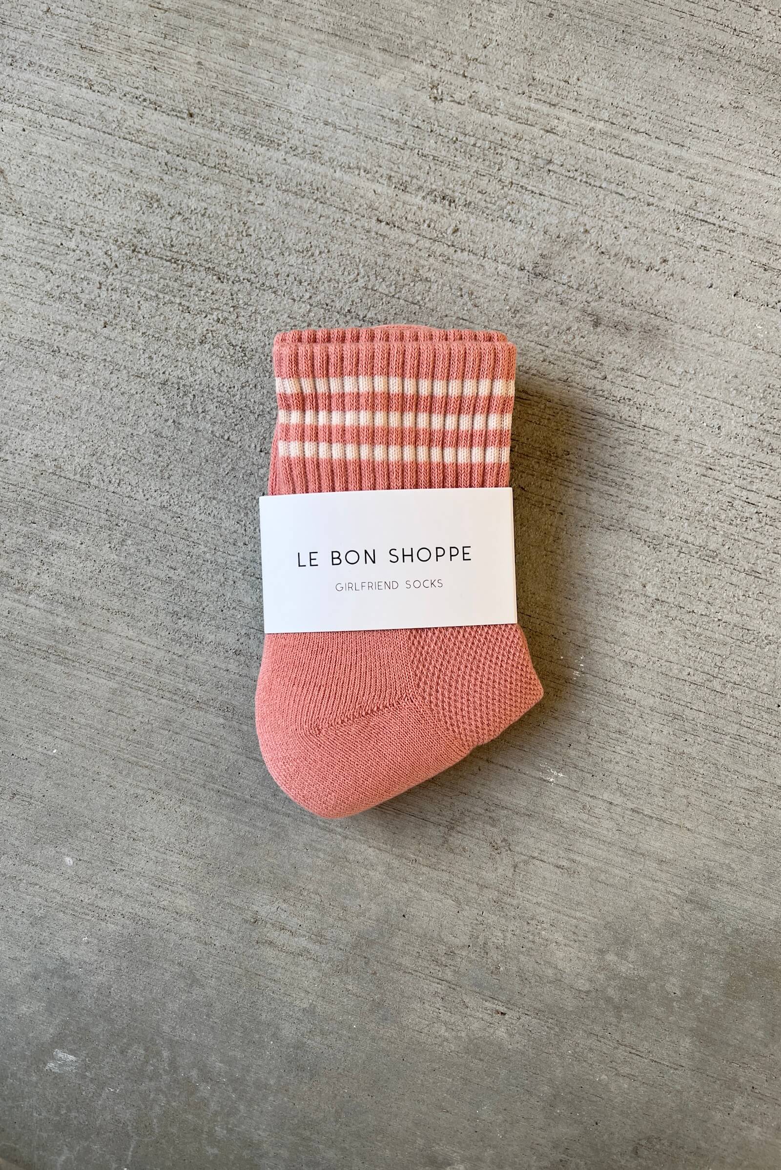 Girlfriend Socks | Salmon | by Le Bon Shoppe - Lifestory - Le Bon Shoppe