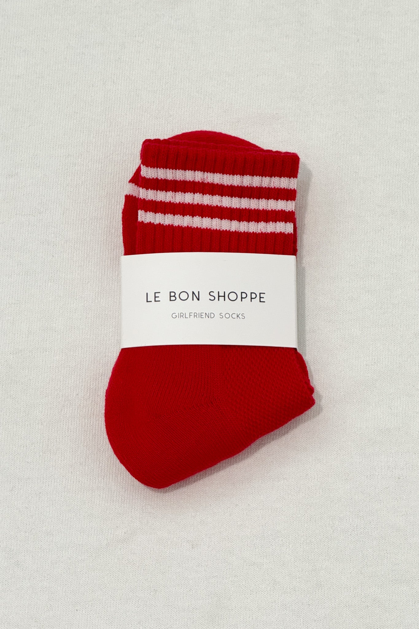 Girlfriend Socks | Scarlet | by Le Bon Shoppe - Lifestory