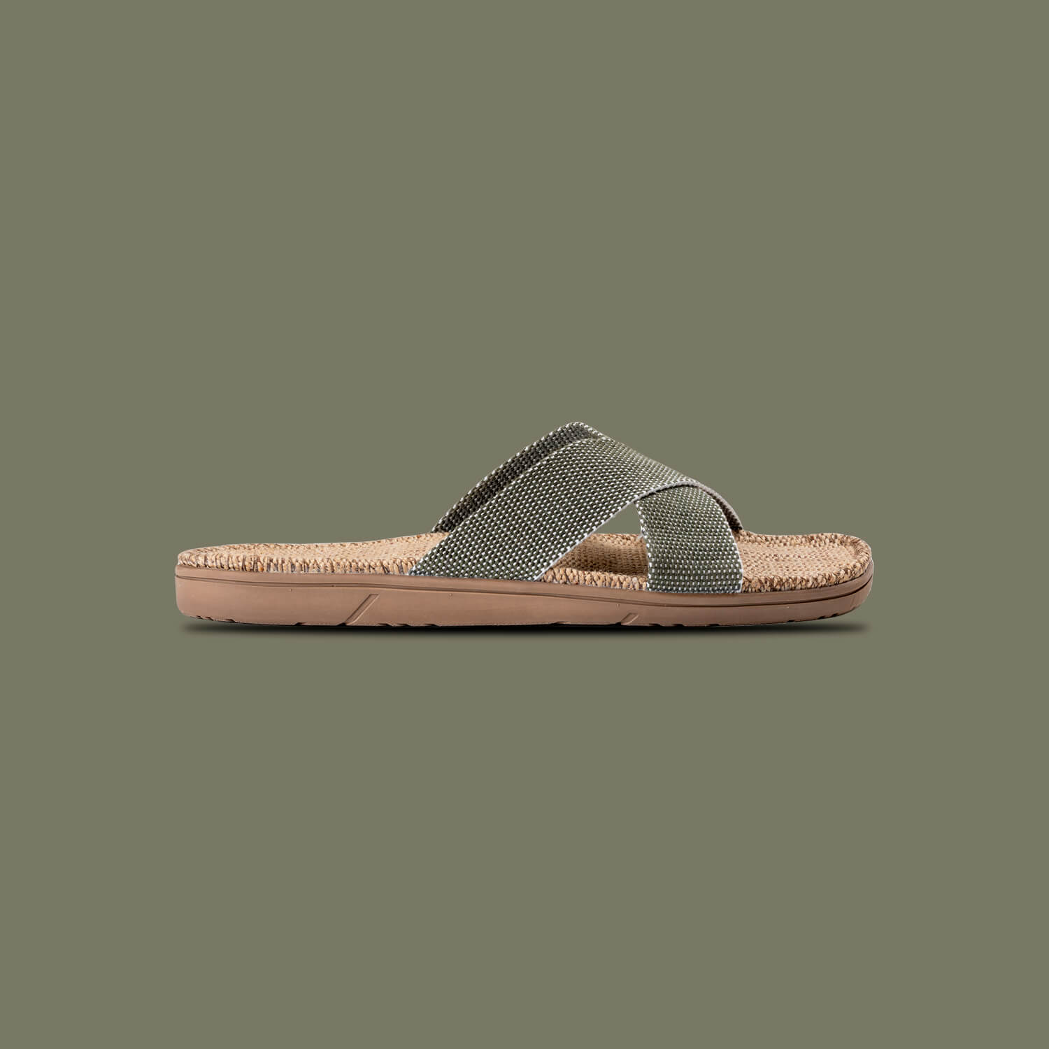 Danish Sandals - Unisex | Dusty Olive | Light Breathable Washable | by Shangies - Lifestory - Shangies by Stilov