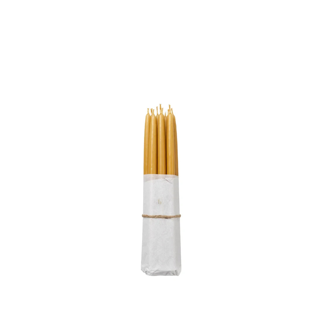 Broste Copenhagen Set of 10 Smooth Taper Candles (Ø1.2 x H21 cm)