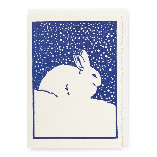 The Christmas Rabbit Card | Blank Inside | by Archivist - Lifestory - Archivist
