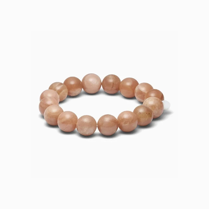 Soï Copenhagen chunky Sunstone crystal stretch bracelet