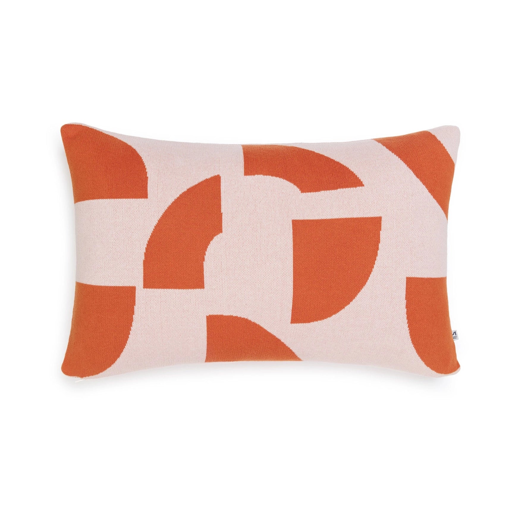 Deko Cushion - Pink & Burnt Orange | Cotton & Polyfibre Inner | by Sophie Home - Lifestory