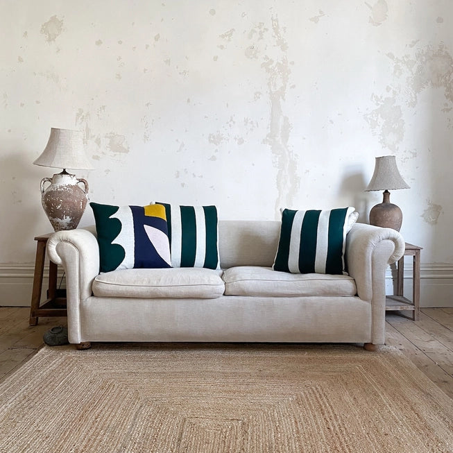 Enkel Cushion | Forest | Cotton & Biodegradable Inner | by Sophie Home - Lifestory