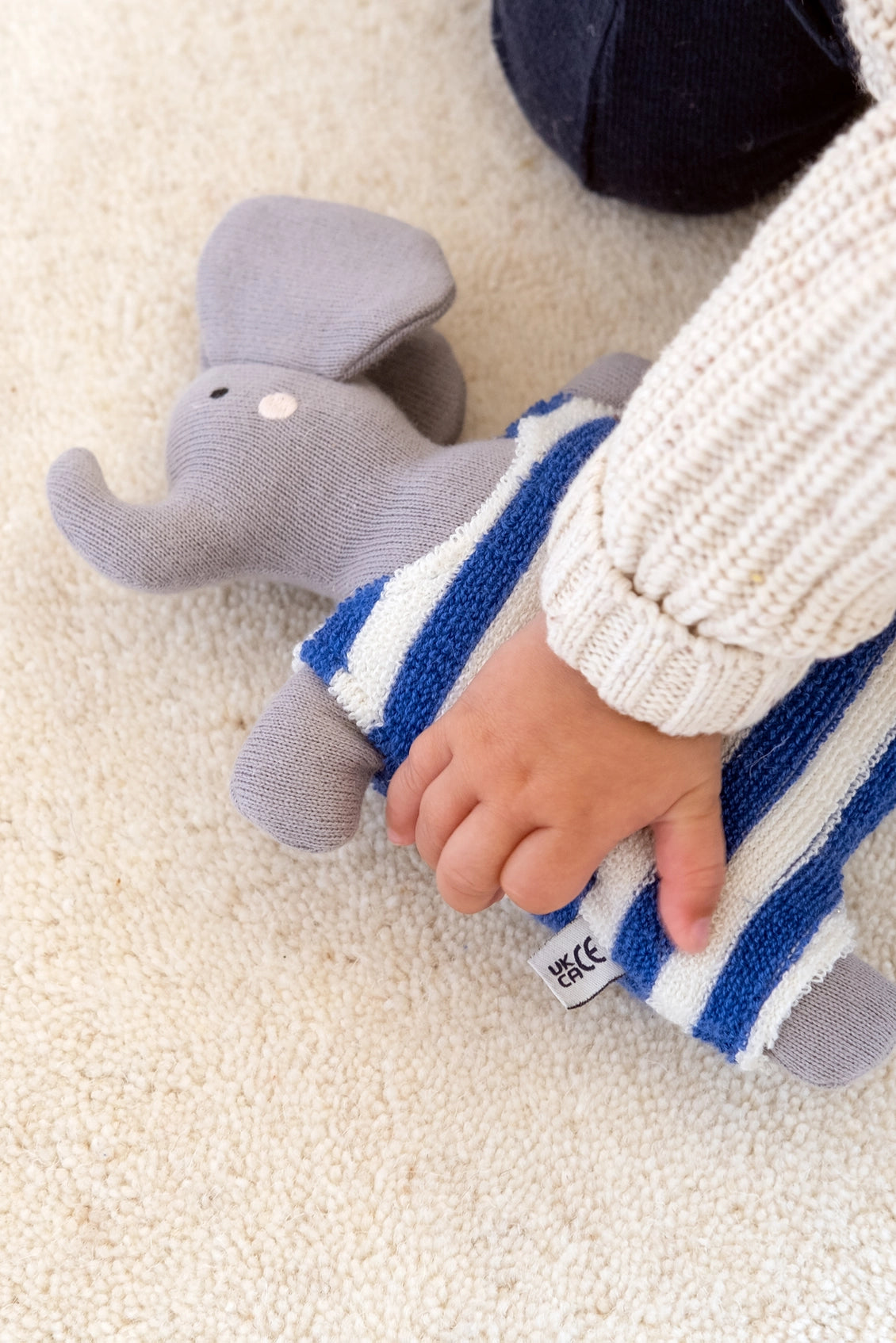 Sophie Home Full of Beans Soft Toy - Cobalt Elephant - Lifestory