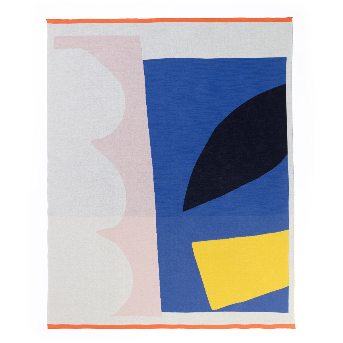 Orbi Cotton Throw in Cobalt by Sophie Home