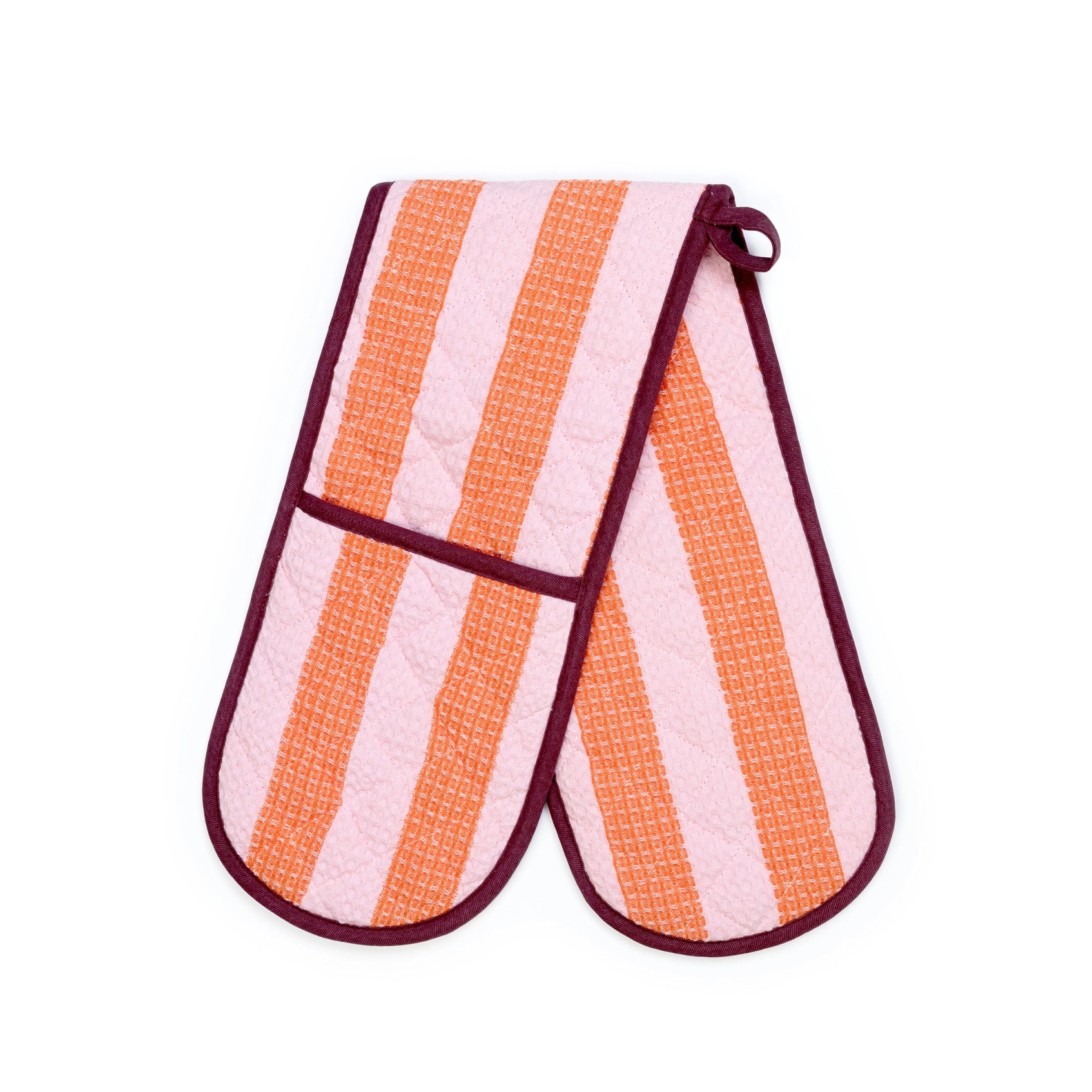 Sophie Home Striped Cotton Double Oven Glove