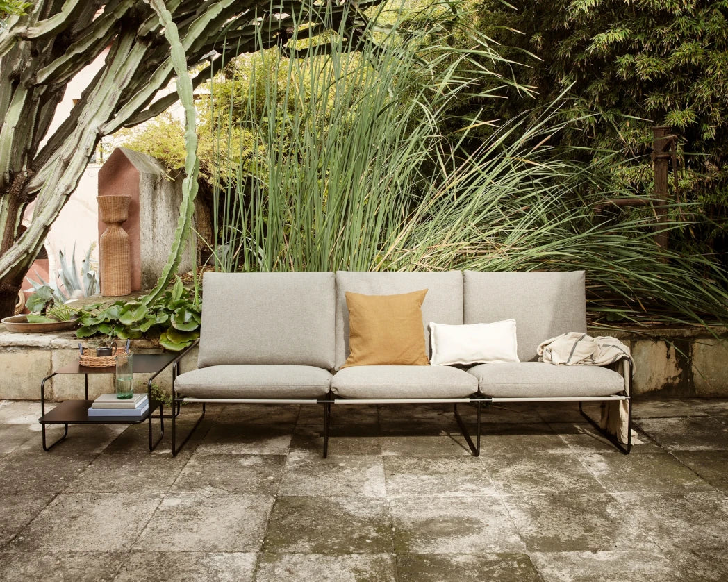 Outdoor furniture collection at Lifestory - ferm Living 3 seat Desert Sofa