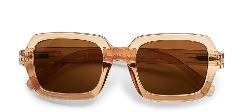 Square Sunglasses | Brown Sugar | Bioplastic / Recyclable | by Have A Look - Lifestory - Have A Look