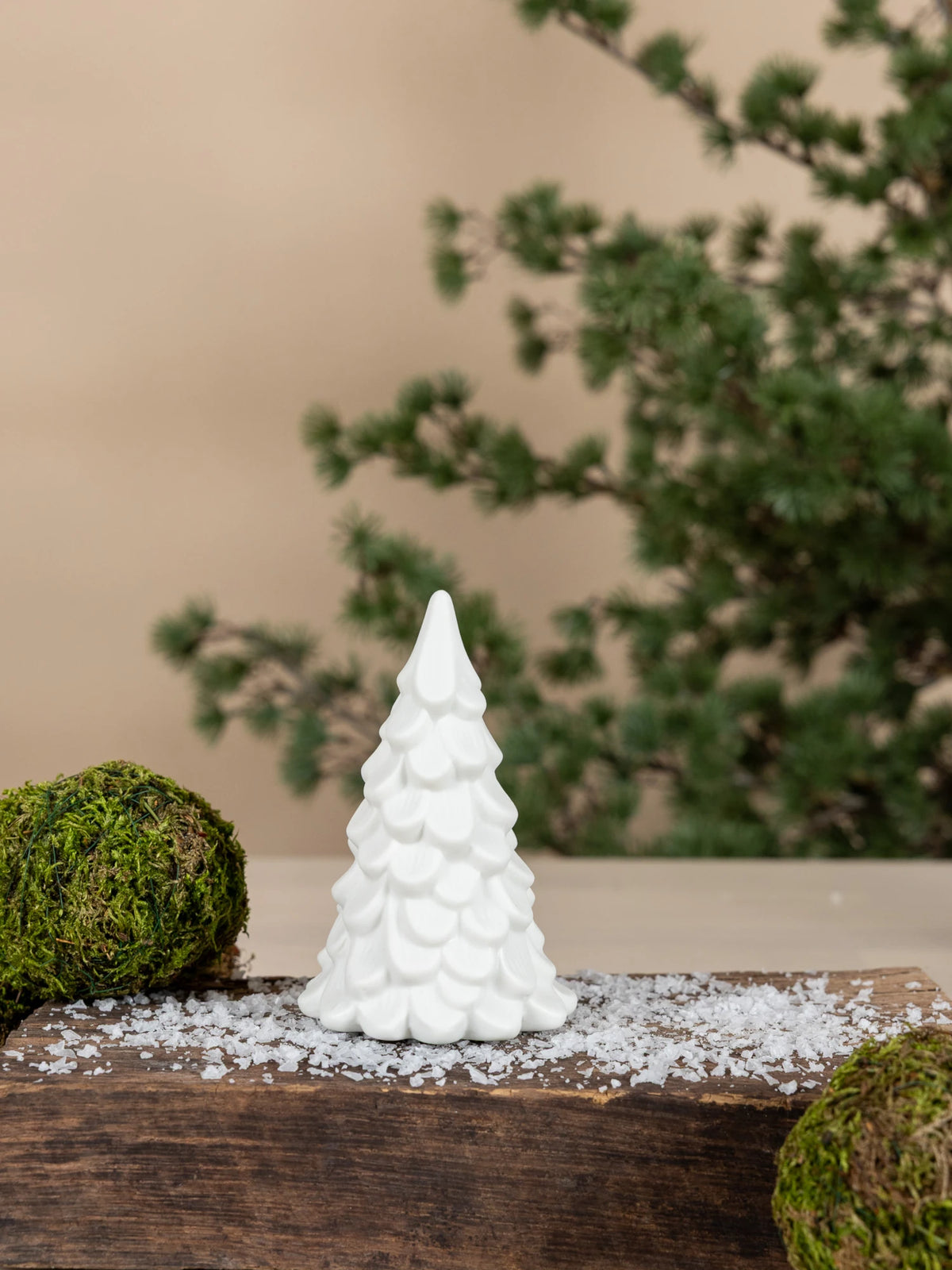 Ceramic Tree Norrskog Medium by Storefactory, white