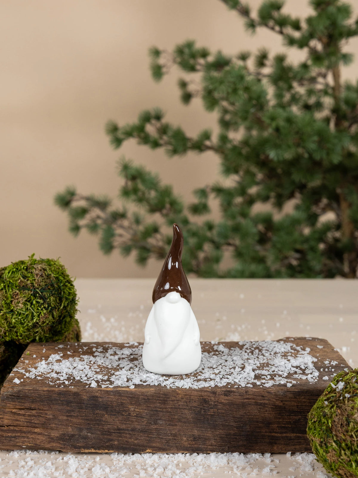 Storefactory Svante miniature Ceramic Ornament in Brown