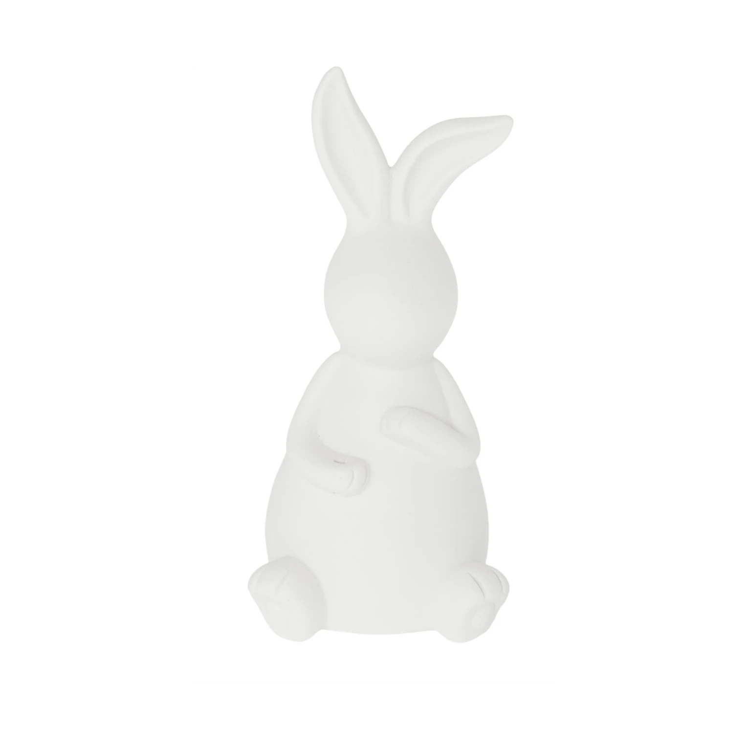 Storefactory 'Emilia' Large Ceramic Bunny in Matte White - Lifestory