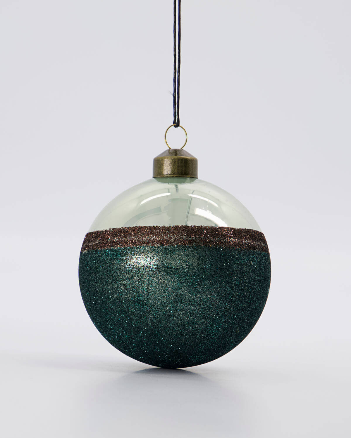 Stripe Ornament | Green | Glass | by House Doctor - Lifestory