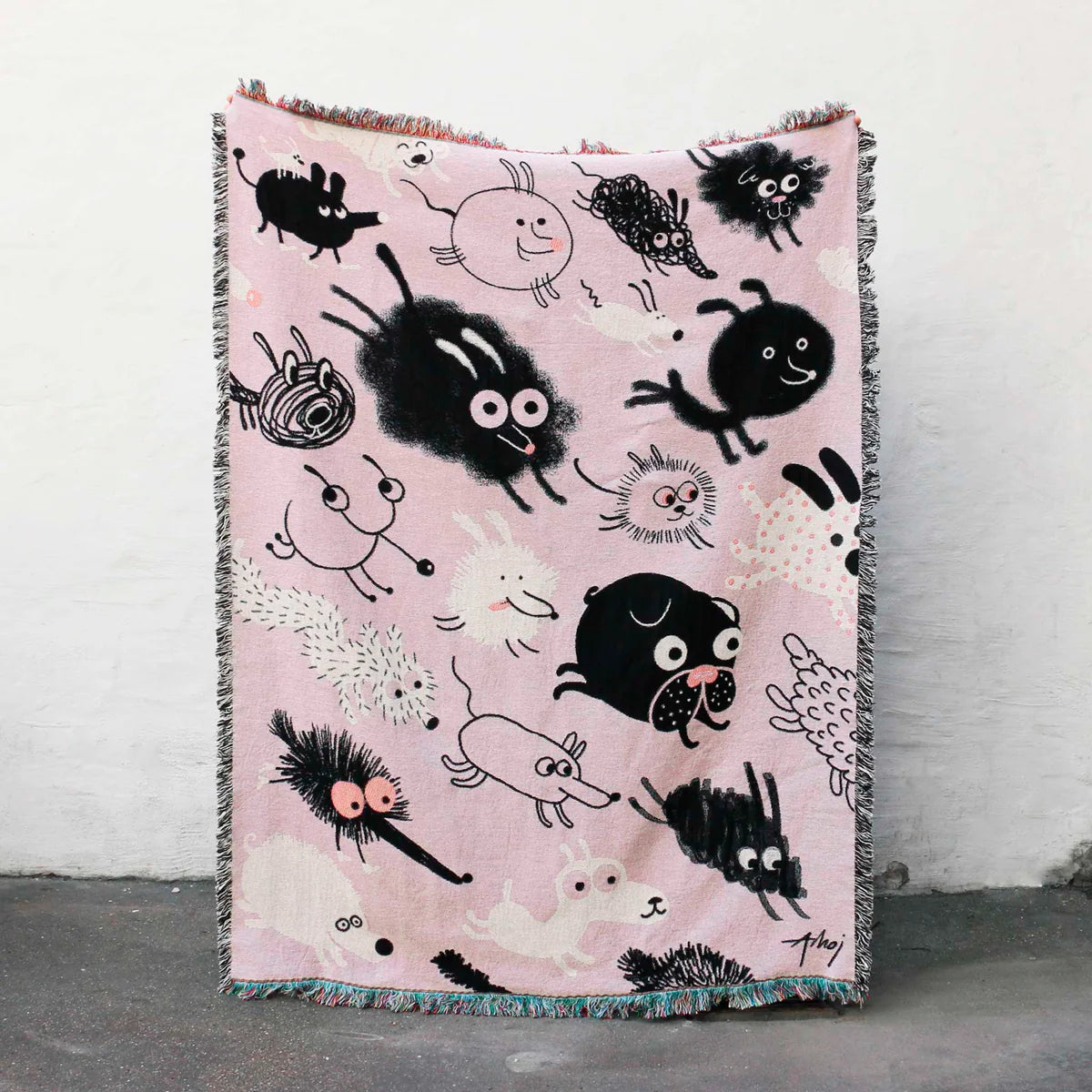 Dogs Blanket by Studio Arhoj