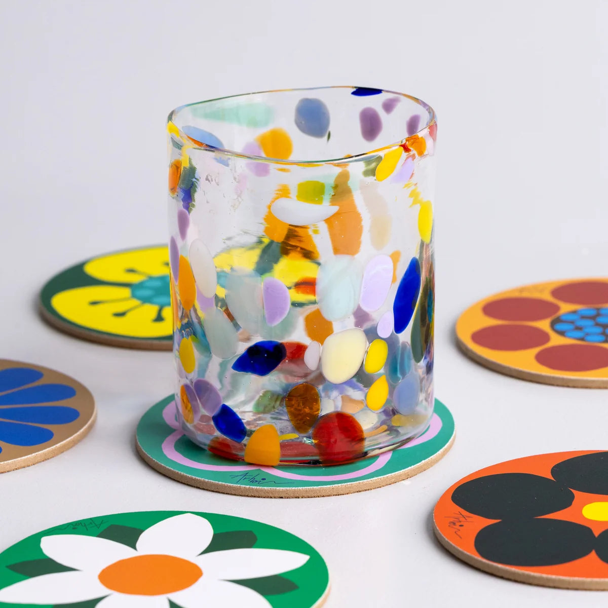 Studio Arhoj Party Coaster Set of 6 - 2 Styles