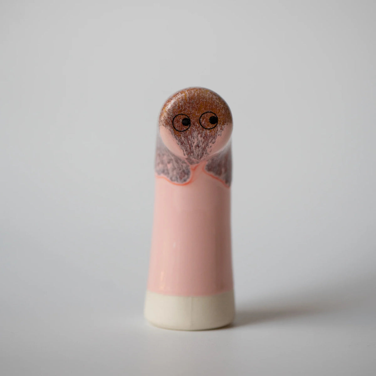 Familia Figurine, Sabu | Levi in Pink Glaze | by Studio Arhoj
