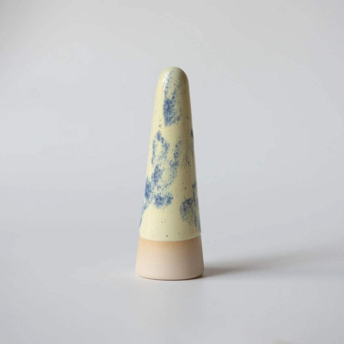 Studio Arhoj Ghost | Baxter | Yellow & Blue Ceramic Figurine