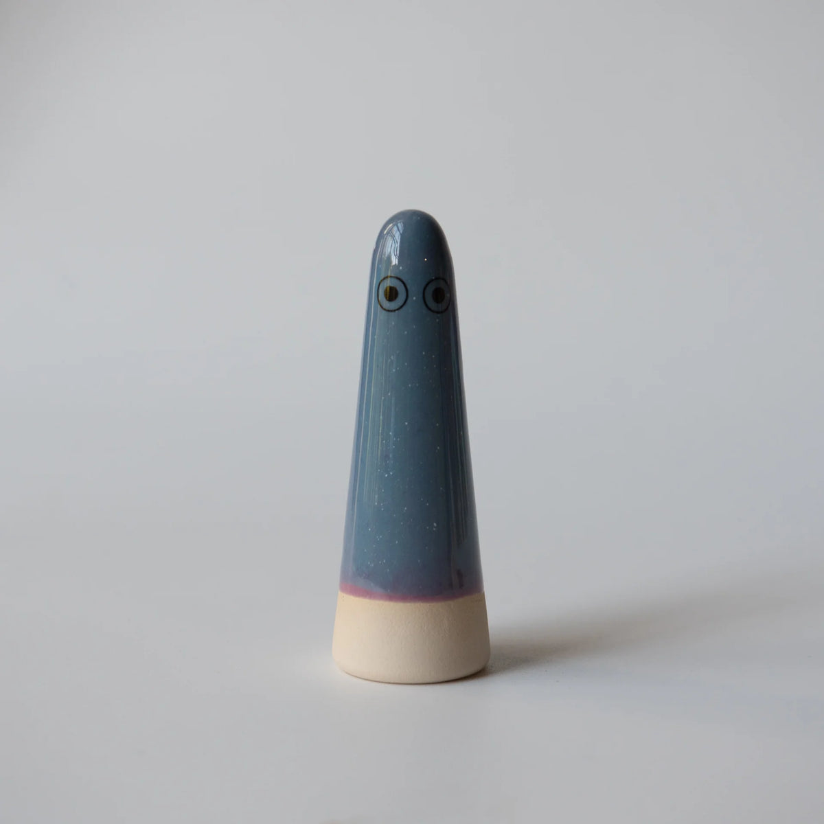 Studio Arhoj Ghost | Arlo in Blue Glaze | Ceramic Figurine