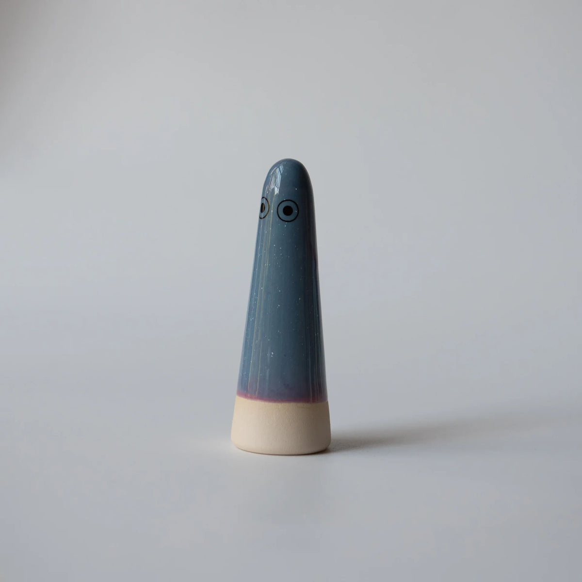 Studio Arhoj Ghost | Arlo in Blue Glaze | Ceramic Figurine