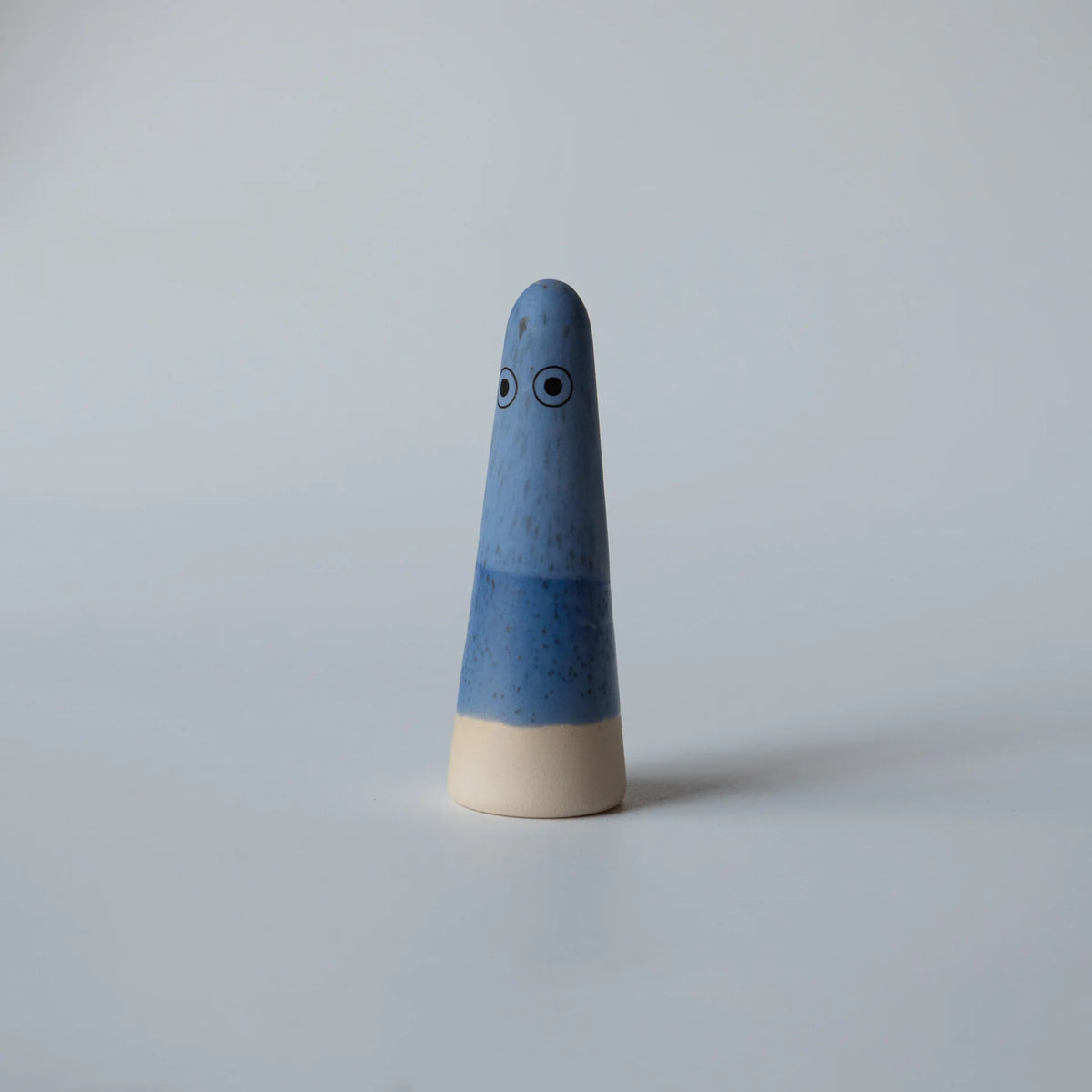 Studio Arhoj Ghost | Luka in Matt Blue Glaze | Ceramic Figurine