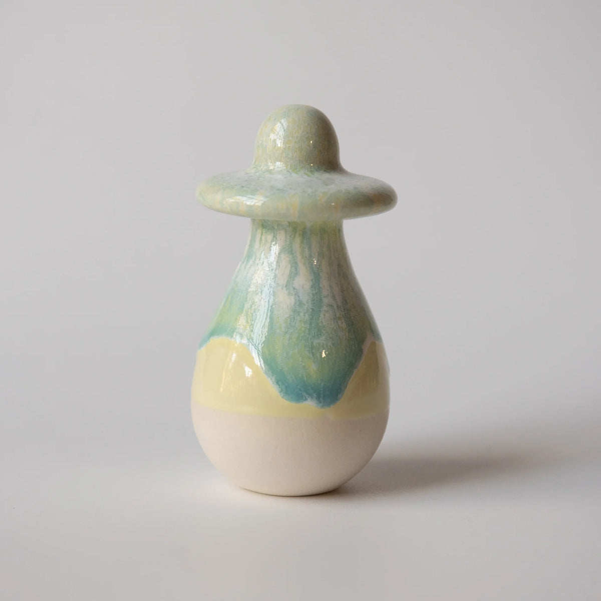 Familia Figurine, Washi in Yellow Glaze | Frank | by Studio Arhoj