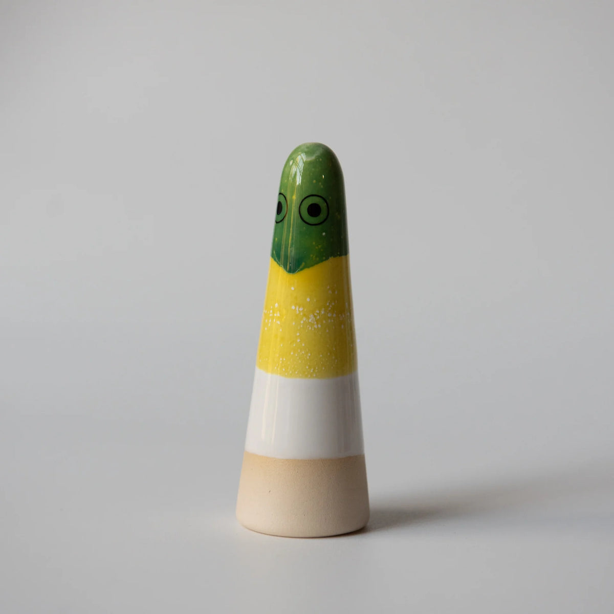 Studio Arhoj Ghost | Henrie | StripedGreen & Yellow Glaze